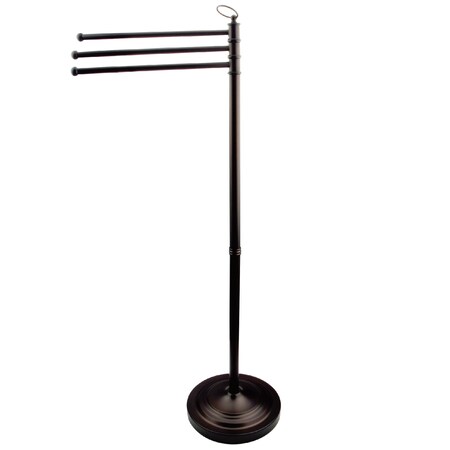 Kingston Brass Vintage Pedestal Towel Bar, Oil Rubbed Bronze CC2025